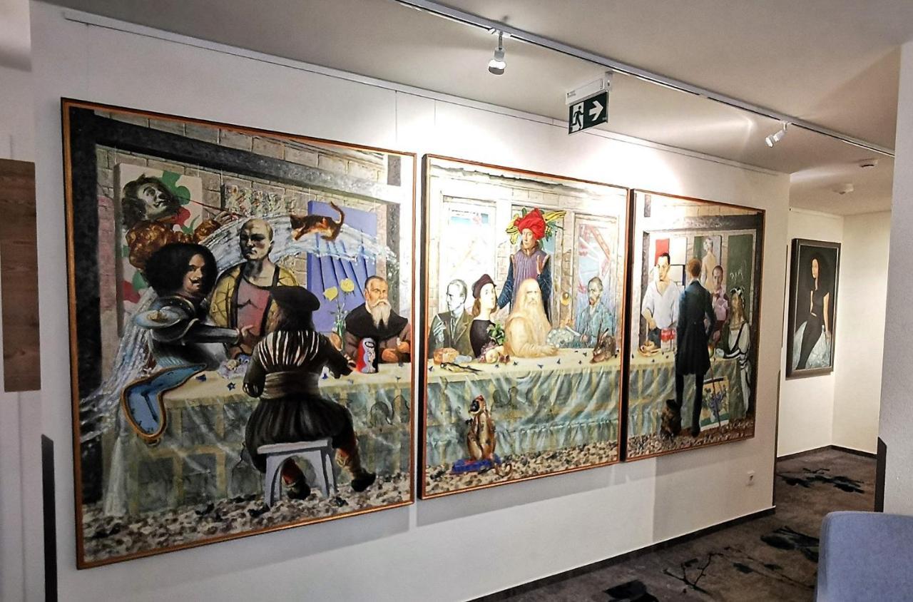 Fuenfseen Art & Galerie Hotel Lenz Plauer See מראה חיצוני תמונה